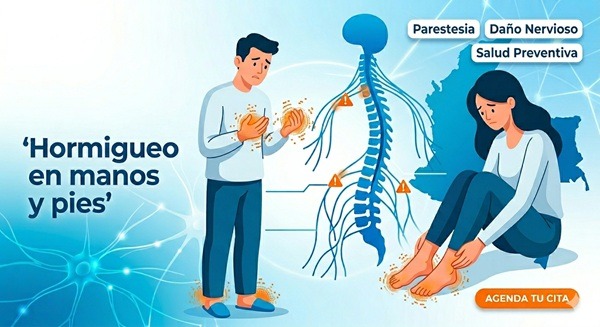 Hormigueo en manos y pies: ¿Qué intenta decirte tu sistema nervioso?