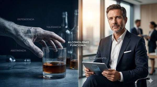 Alcoholismo Funcional: Señales de alerta en el entorno familiar y laboral