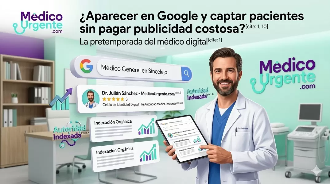¿Cómo aparecer en Google y captar pacientes sin pagar publicidad costosa?